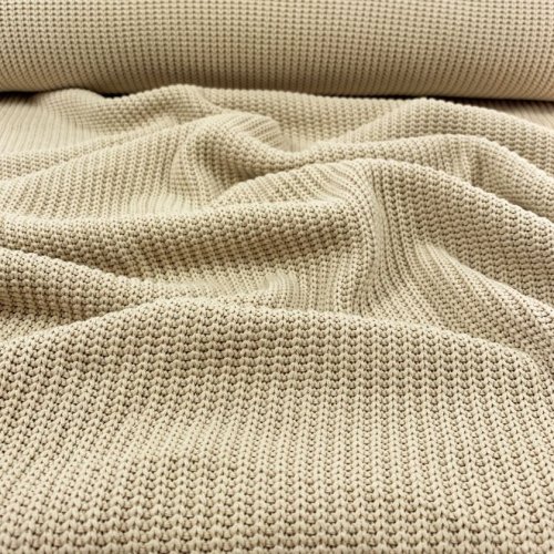 Baumwoll Strick - beige