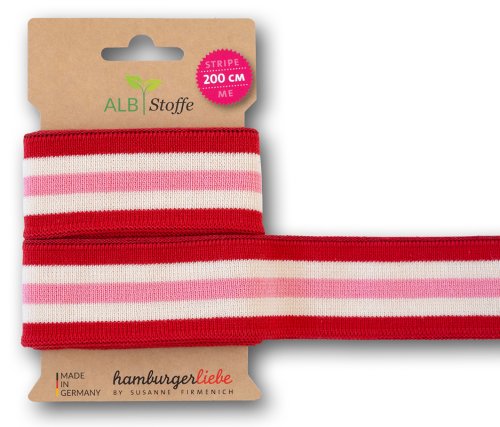 Bio Stripe Me - College Col. 64 - Plain Stitches - Hamburger Liebe - Albstoffe