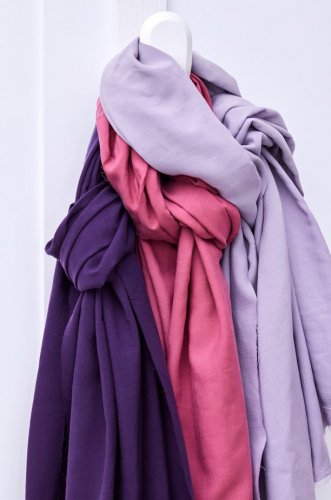 Vida Voile mit TENCEL™ - purple haze - meetMilk