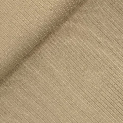 Viskose Rippenjersey - Loki - beige