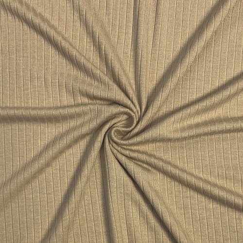 Viskose Rippenjersey - Loki - beige