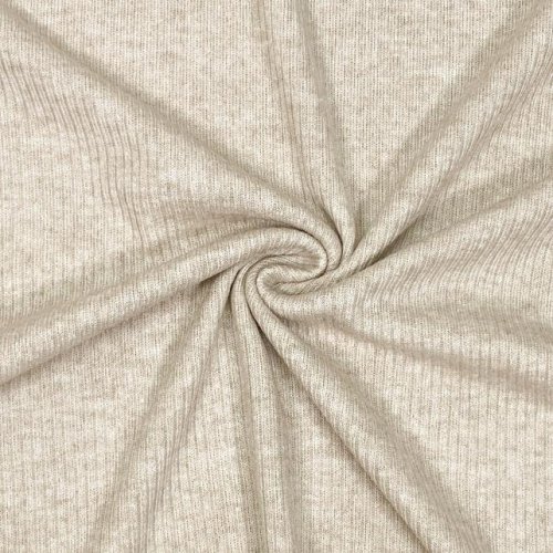 Viskose Strick - gerippt - Jora - beige