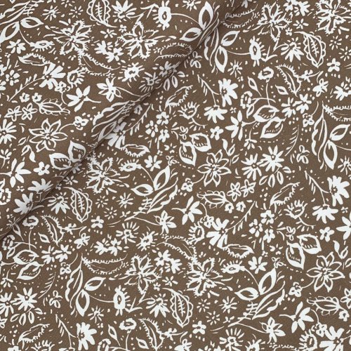 Viskose Twill - Flower Mailin - taupe