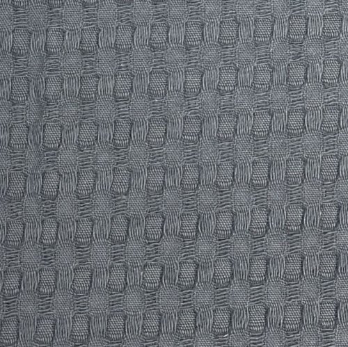 Waffelpique Baumwolle - XL - dark grey