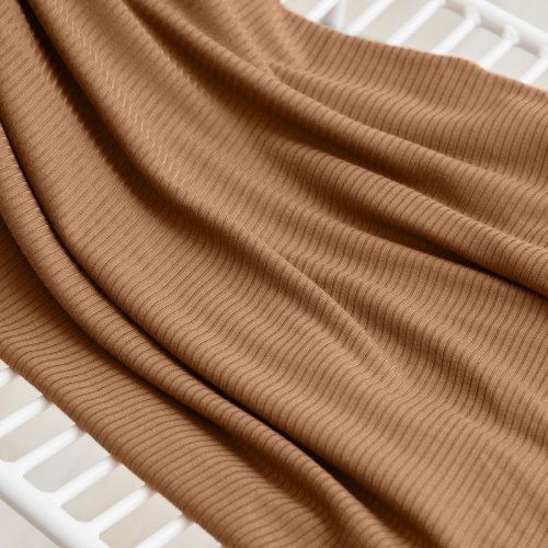 Derby Ribbed Jersey mit TENCEL™ - nougat - MeetMilk