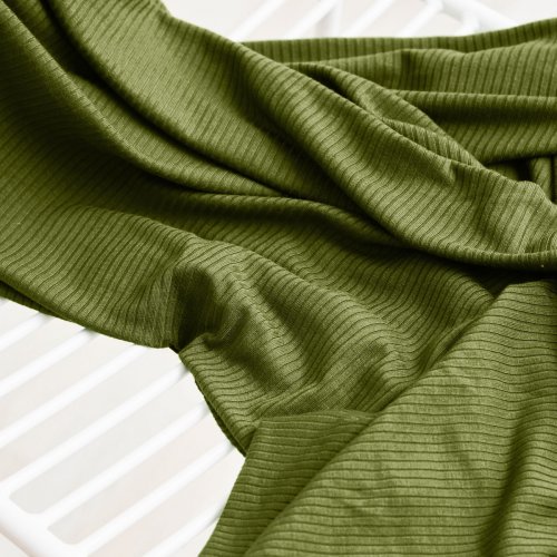 Derby Ribbed Jersey mit TENCEL™ - tea green - MeetMilk