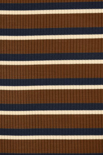 Derby Stripe Jersey mit TENCEL™Modal - pecan - MeetMilk