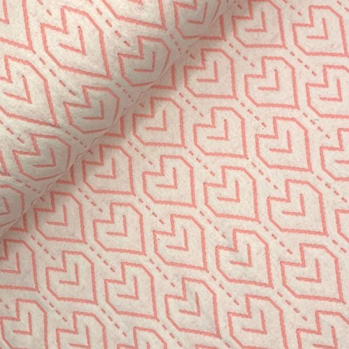 Bio Jacquard Stepper - Heartfelt - Col. 3 - Darling Things - Hamburger Liebe