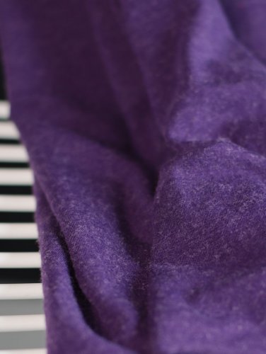 Liva Woolen Jersey mit TENCEL™Modal - purple night - MeetMilk