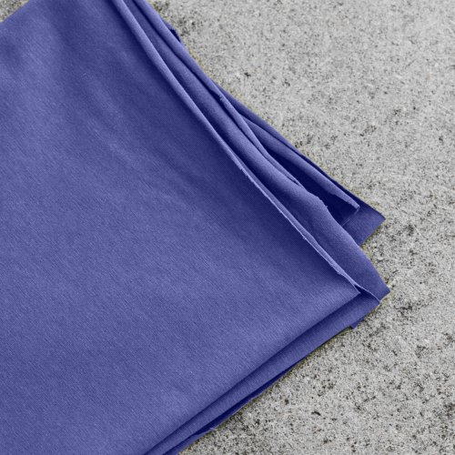 Bio Single Stretch Jersey - violet blue - Mind the Maker