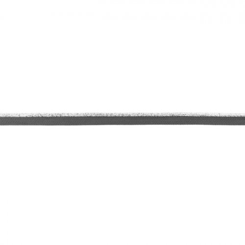 Paspel - Lurex - 10 mm - grau