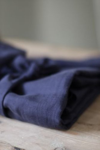 Linen Slub mit TENCEL™ - blueberry - meetMilk