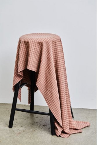 Two Tone Check mit TENCEL™ - old rose - meetMilk