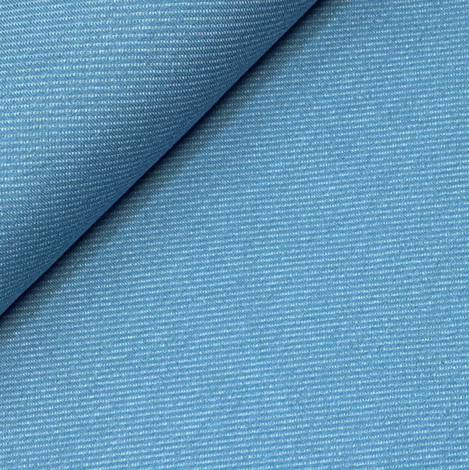 LIDANI - Jacquard - - diagonal Jersey grau/blau Streifen - Serge - Swafing