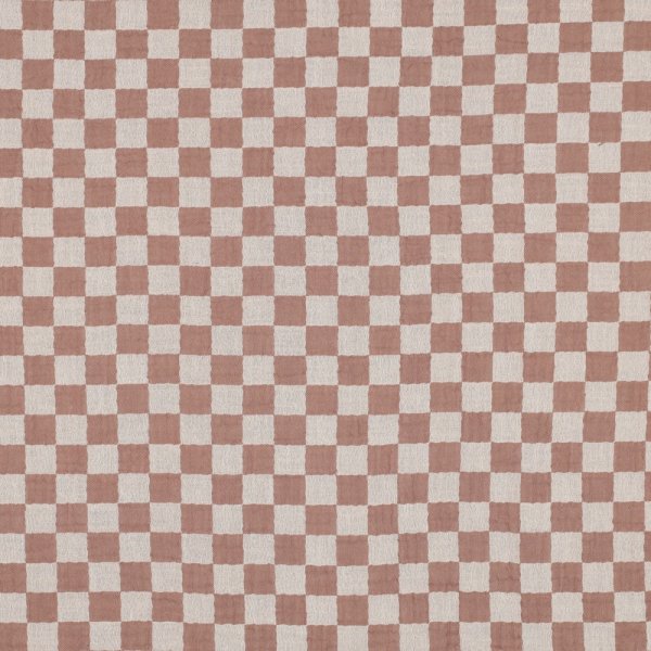 Musselin - Checks - beige