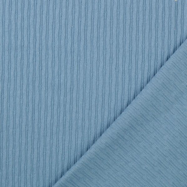 Feinstrickjersey - Chloé - blau