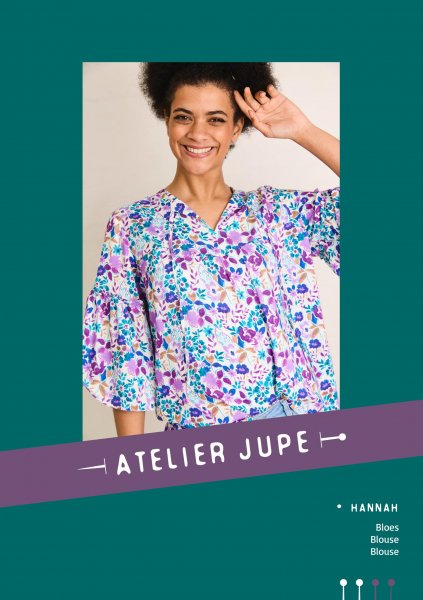 Papierschnittmuster - Blouse Hannah - Damen - Atelier Jupe