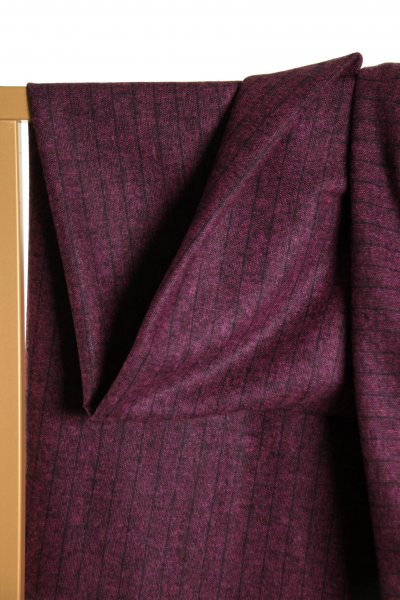 Woll Tweed - Lines - fuchsia - Atelier Jupe