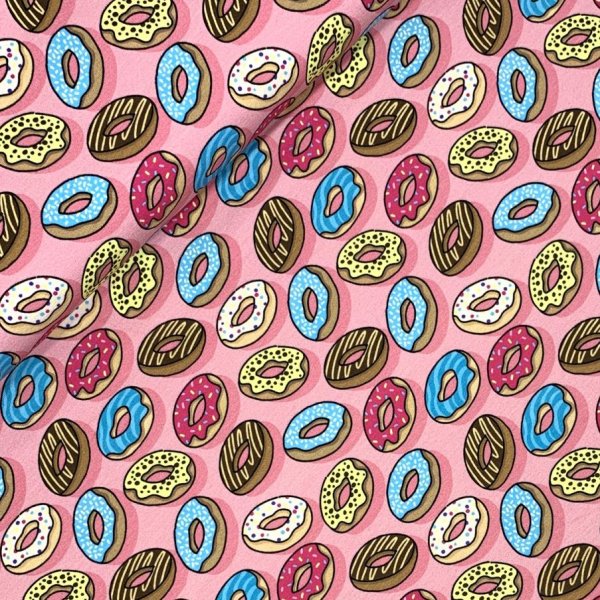 Bio Jersey - OMG Donut - Col. 02 - rosa - Classic No. 1 - Hamburger Liebe - Albstoffe