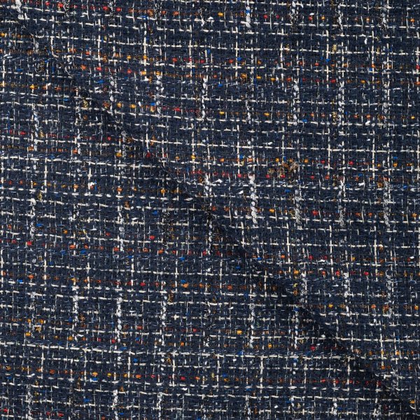 Tweed Bouclé - Pabla - navy