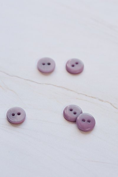 Knopf Corozo - 2 Hole - 11 mm - lilac - Mind the Maker