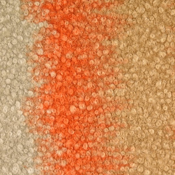 Mantel Bouclé - Joy - natur/orange