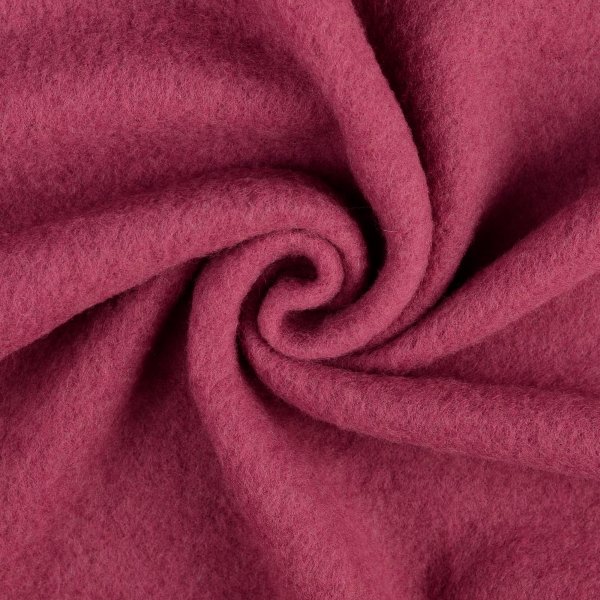 Wollfleece - uni - altrosa