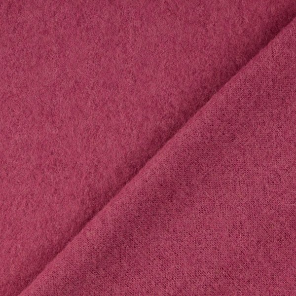 Wollfleece - uni - altrosa