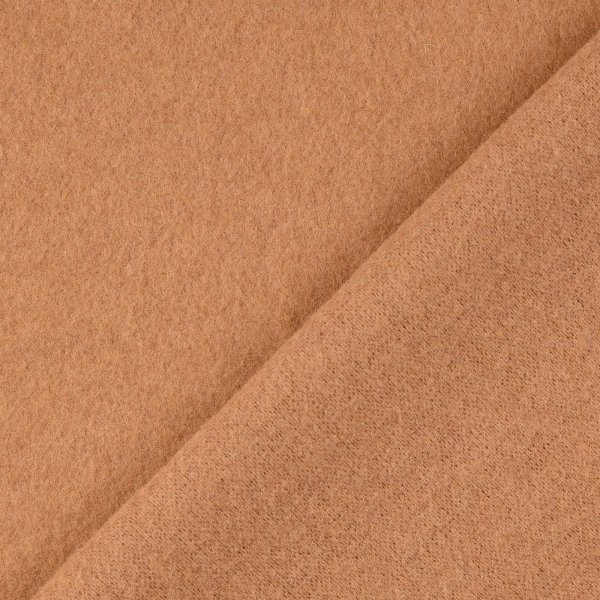 Wollfleece - uni - beige