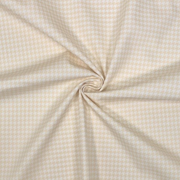 Baumwolle - Houndstooth - sand - Checkered Elements - Art Gallery Fabrics