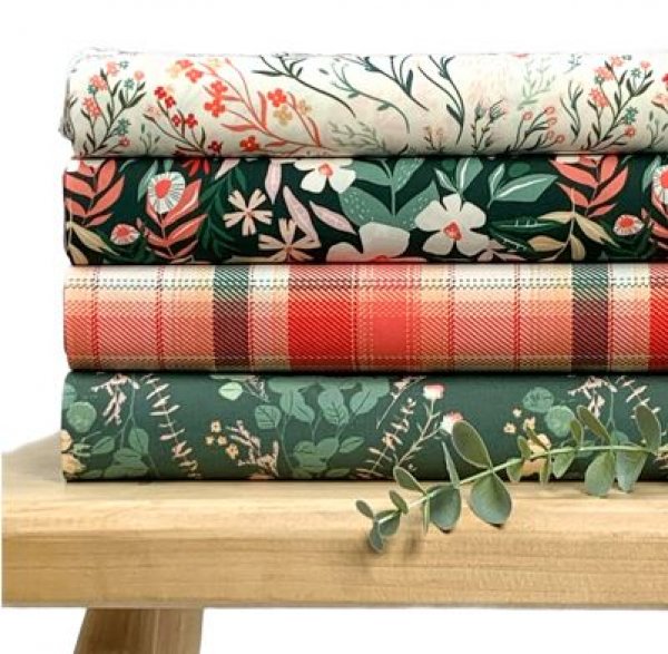 Baumwolle - Hillside Meadow Wind - All is Well - Art Gallery Fabrics