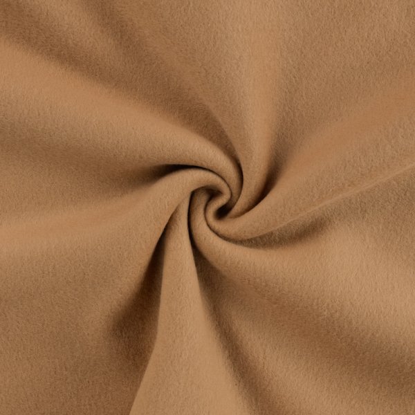 Bio Baumwoll Fleece - caramel