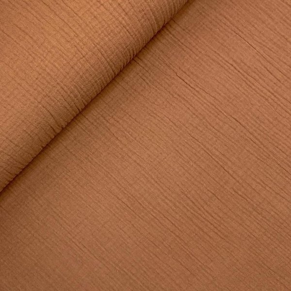 Bio Musselin - F047 - uni - cognac