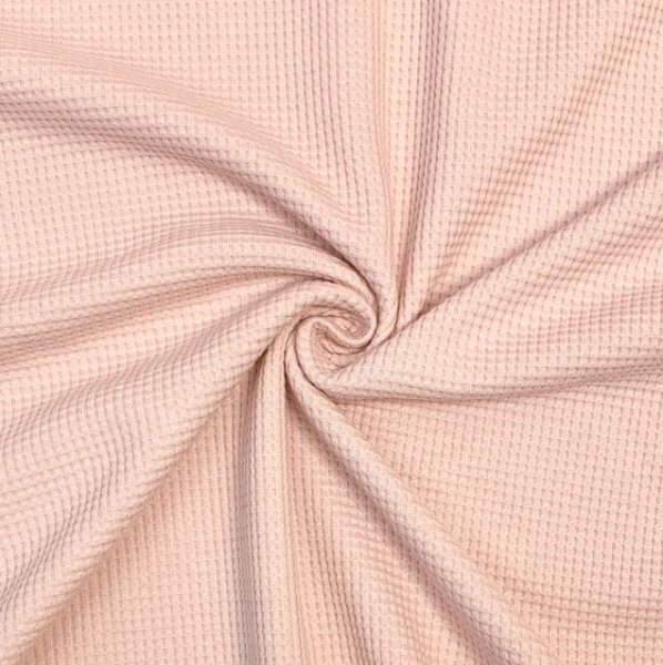 Bio Strickjersey - Waffel - rose