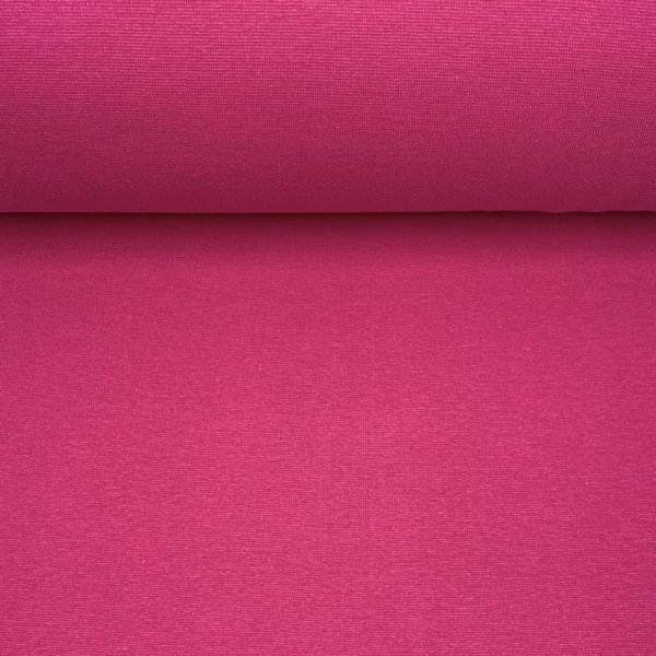 Schlauchbündchen - uni - fuchsia