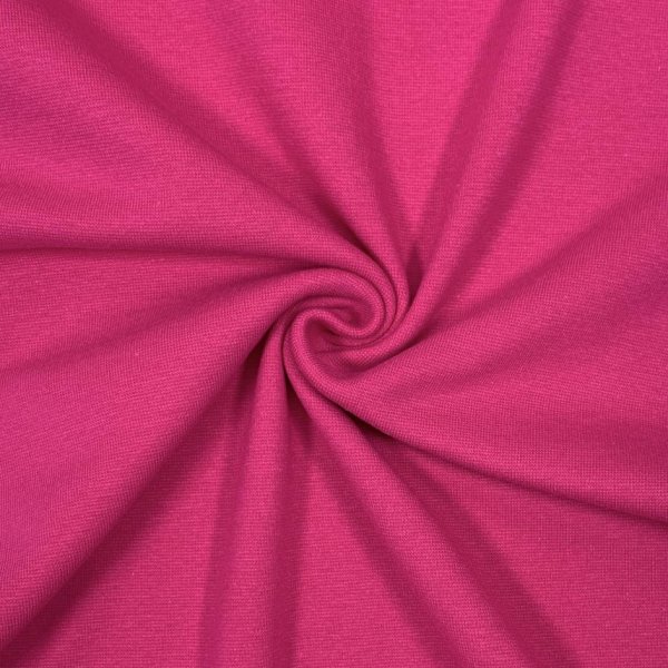 Schlauchbündchen - uni - fuchsia