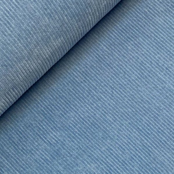 Cord Jersey - Kalifornien - dusty blue