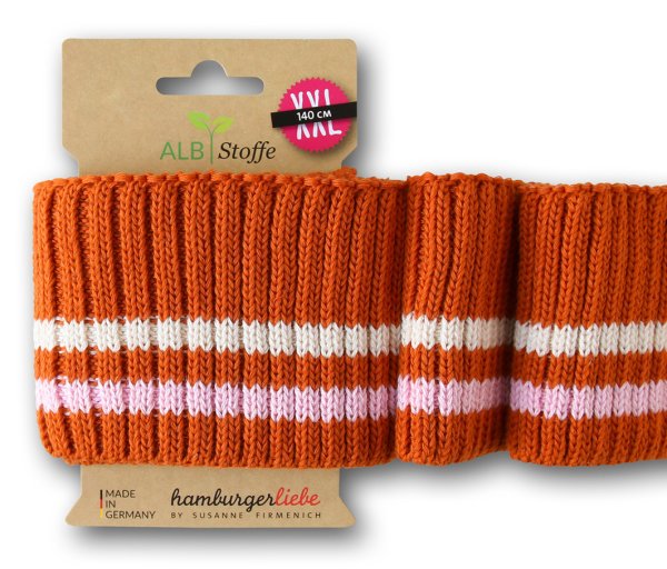 Cuff me - Bio Bündchen - Cozy Stripes Col.19 - Bliss - Hamburger Liebe