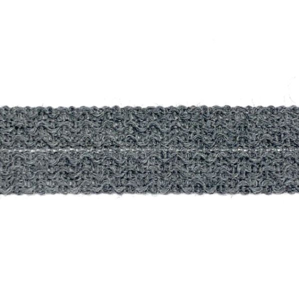 Einfassband/Tresse - 30mm - grau