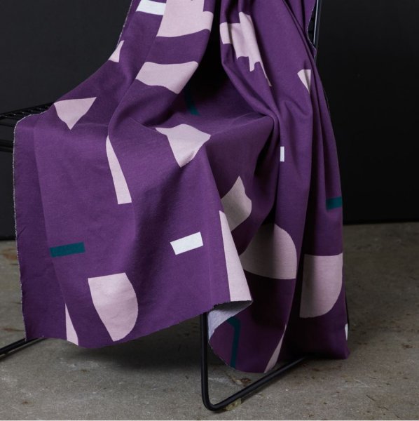 Bio Jacquard - Element - plum - Mind the Maker