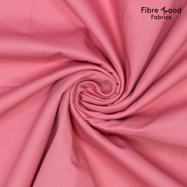 Baumwolle - uni - emerised sea pink - Fibremood