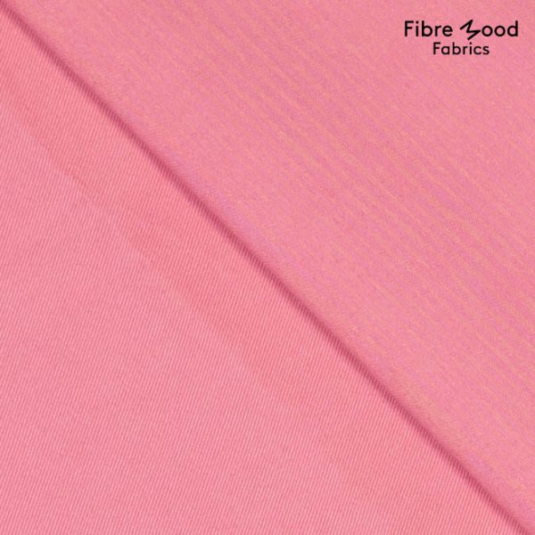 Baumwolle - uni - emerised sea pink - Fibremood