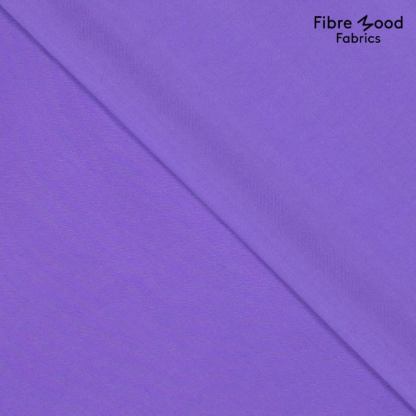 Viskose Twill - uni - purple - Fibremood