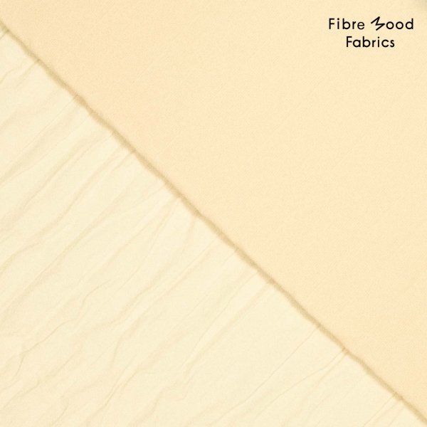 Jackenstoff - 3D Stripes - uni - beige - Fibremood No. 31