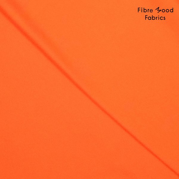 Bündchen Schlauch - Feinripp - orange - Fibremood No. 32