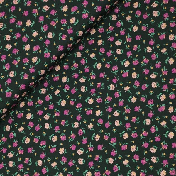 Baumwolle - Gentle Rosebuds Lunar - The Flower Society - Art Gallery Fabrics