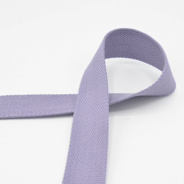 Gurtband - 30mm - uni - dusty lilac