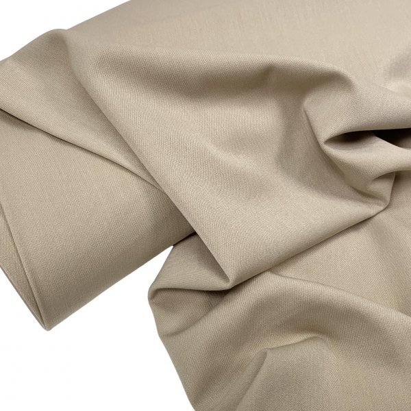 Hosenstoff - Two Way Stretch - Wool Touch - sand