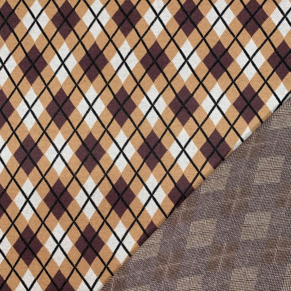 Jacquard - Rachel - braun/beige