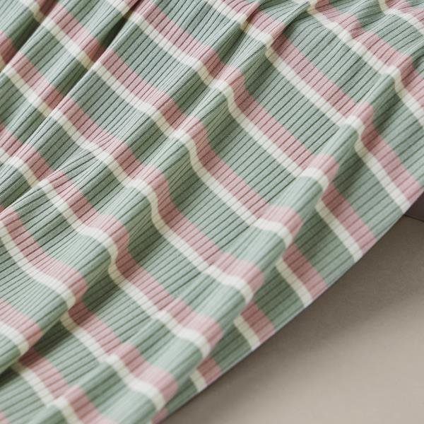 Derby Stripe Jersey mit TENCEL™Modal - soft mint - MeetMilk